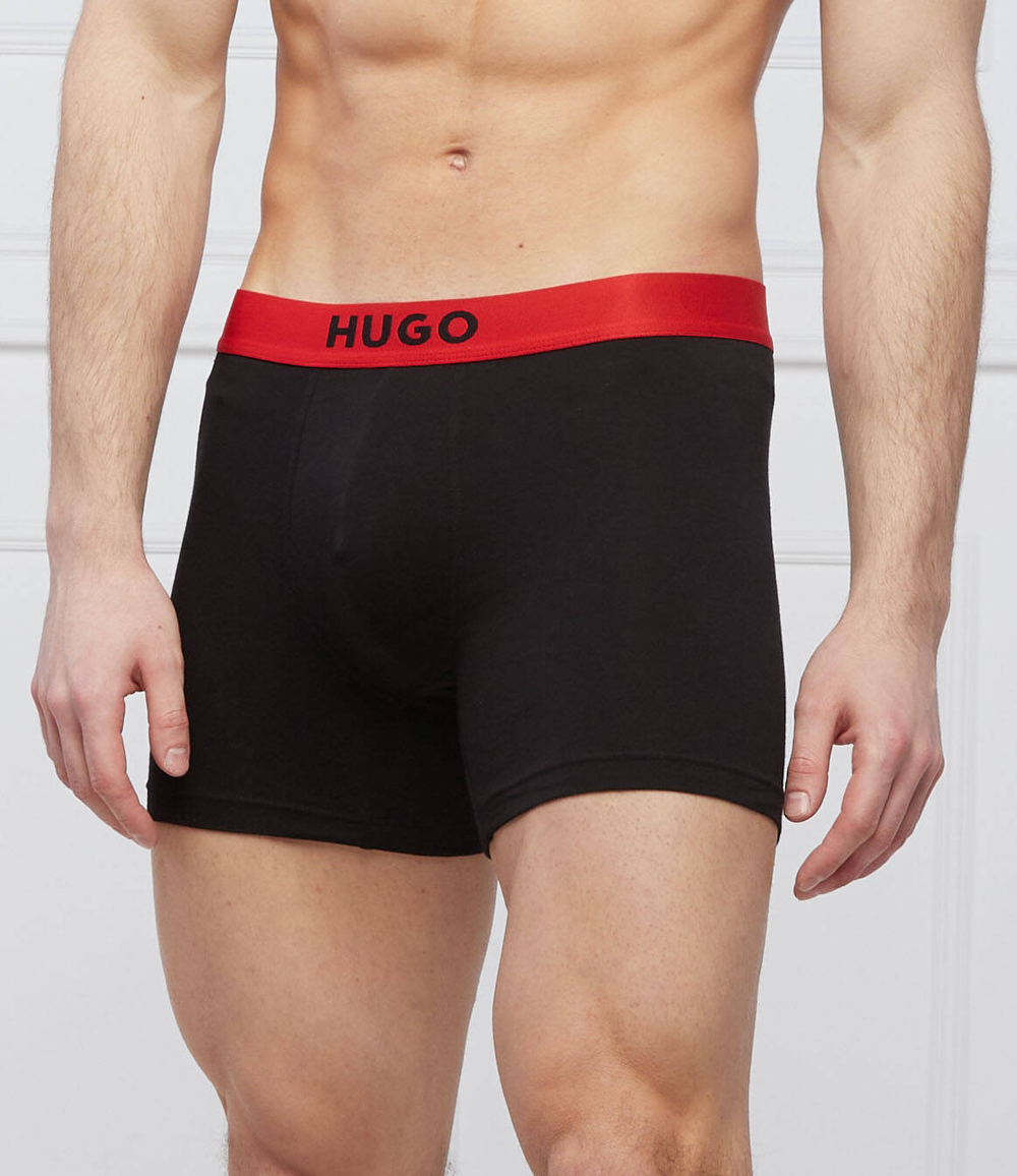 трусики-боксеры 2 шт. Hugo Bodywear - черный(50469709)