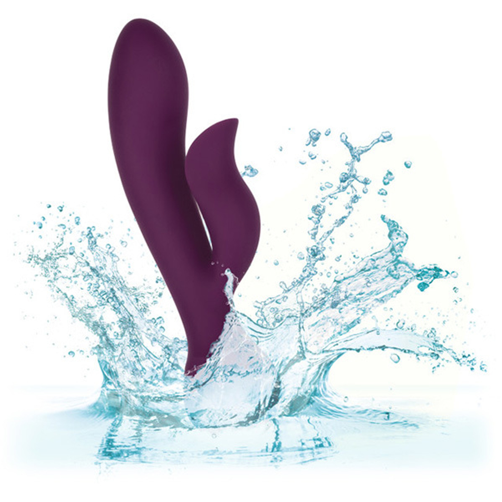Фиолетовый вибратор-кролик 22,25см California Exotic Obsession Fantasy SE-4385-20-3