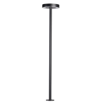 Ландшафтный поворотный светильник в грунт 6W 3000K 7189/6GLA чёрный DISC Odeon Light