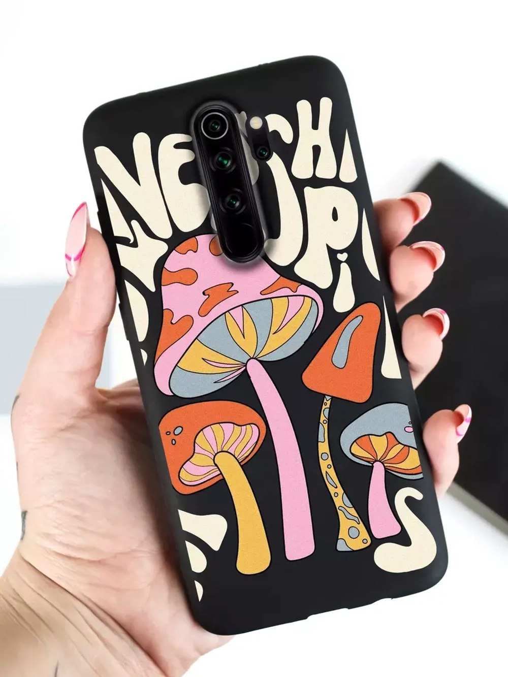 Чехол на Xiaomi Redmi Note 8 pro с принтом