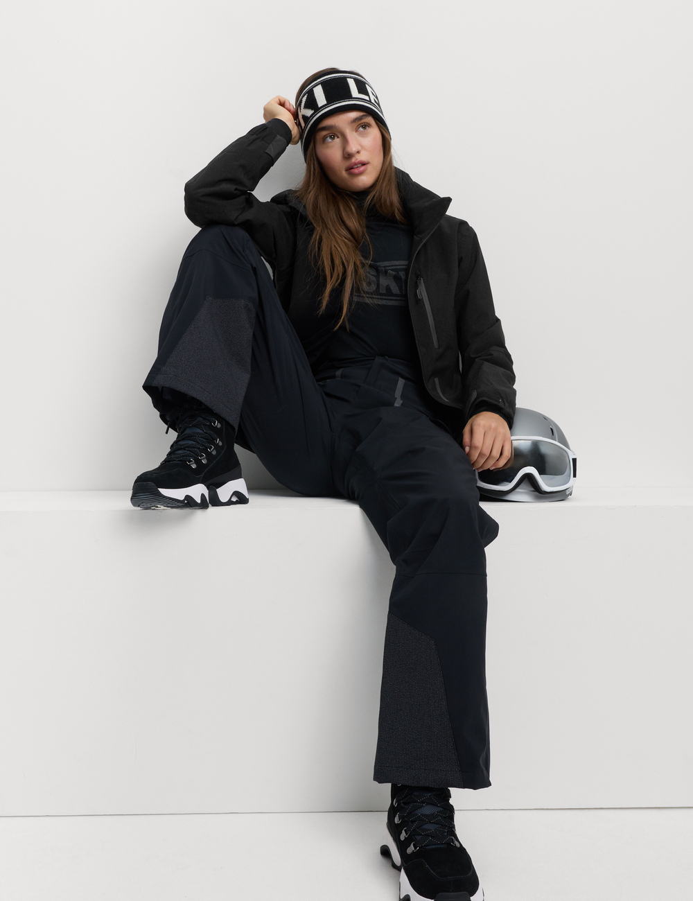 Утепленная горнолыжная куртка Stormwear Plus с расклешенной юбкой. - Marks & Spencer