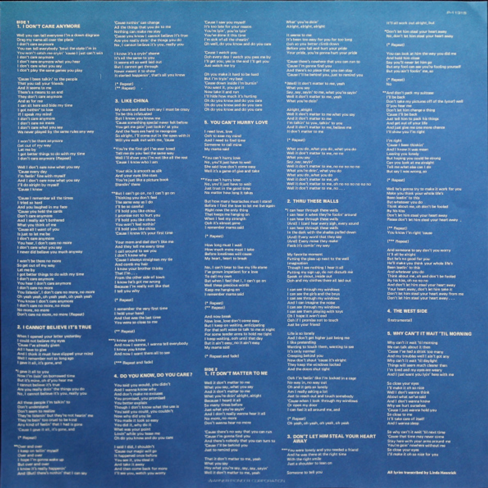 Phil Collins / Hello, I Must Be Going! (LP)