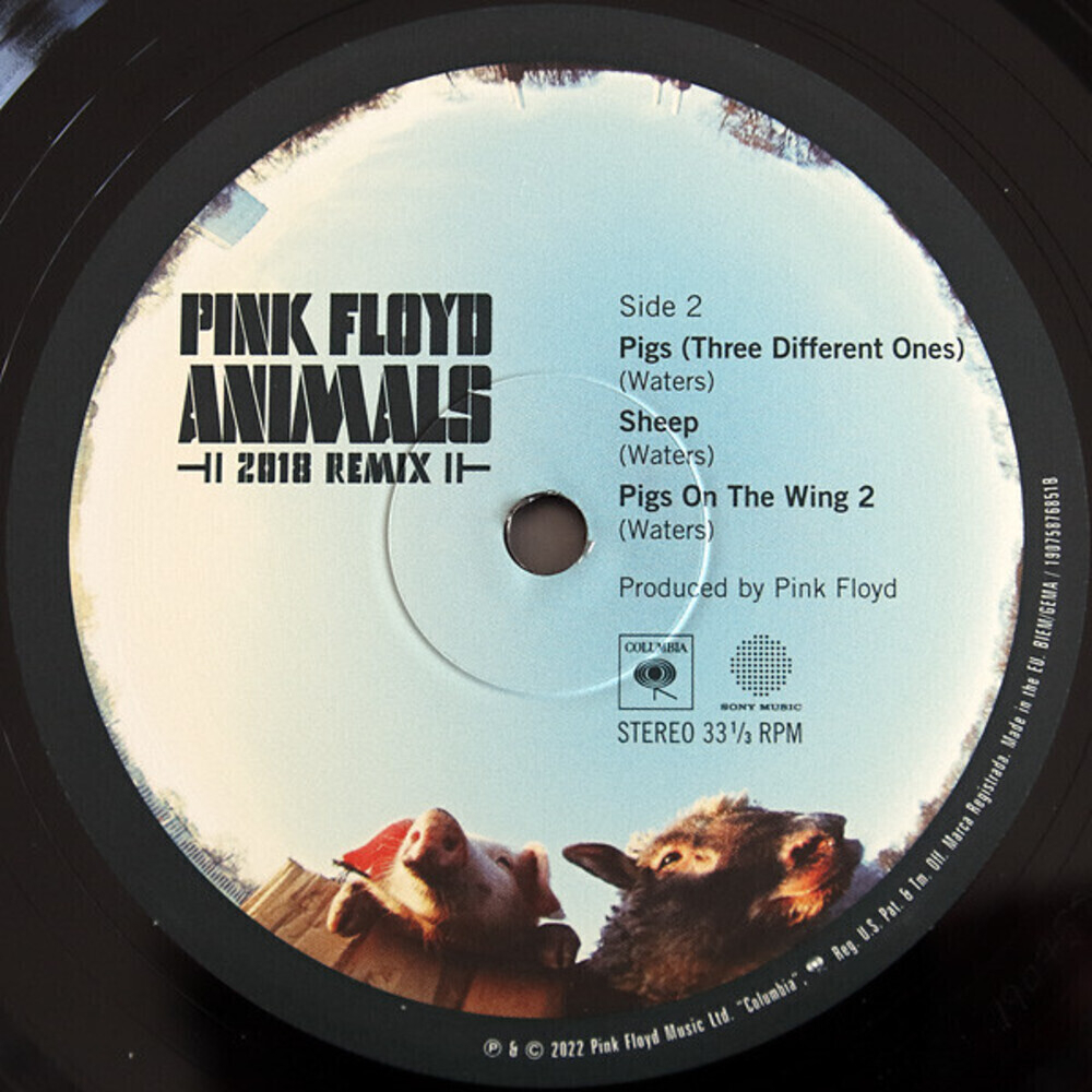 Pink Floyd / Animals (2018 Remix)(LP)