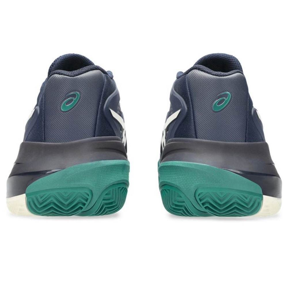 Мужские кроссовки теннисные Asics Gel-Resolution X Clay - полночь/кремовый