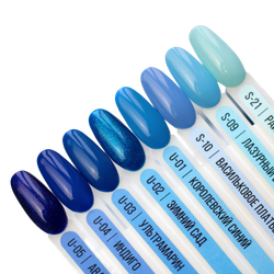 Гель-лак Ультрамарин U-03 MIO Nails, 8 мл