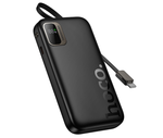 Powerbank Hoco Q51 10000mAh 1USB-C с проводом Type-C черный