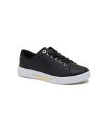 Кожаные кроссовки Tommy Hilfiger - черный(FW0FW07560)