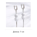 Серьги из муранского стекла