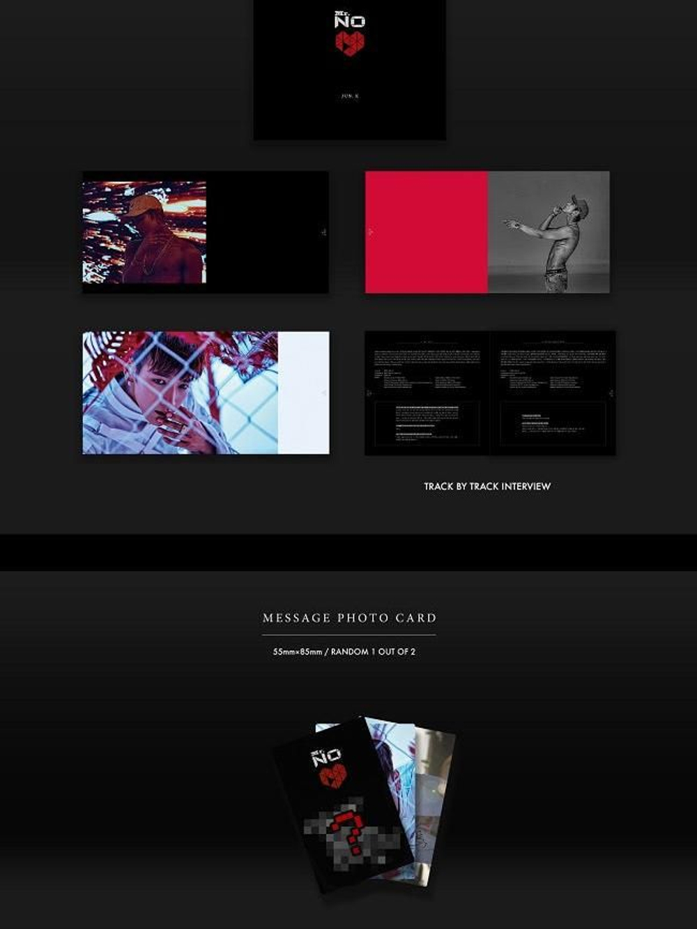 Альбом JUN.K (2PM) - MR. NO 1st Mini Album Limited Edition