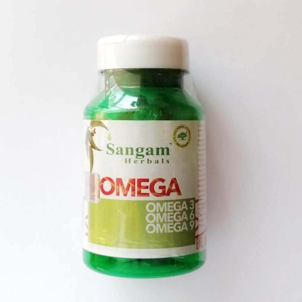 Омега в таблетках Sangam herbals