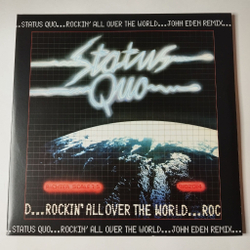 Винтажная виниловая пластинка LP Status Quo Rockin All Over The World John Eden Remix (EU 2016)