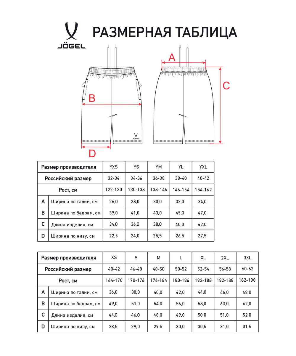 Шорты ESSENTIAL Athlete Shorts, серый - изображение 96