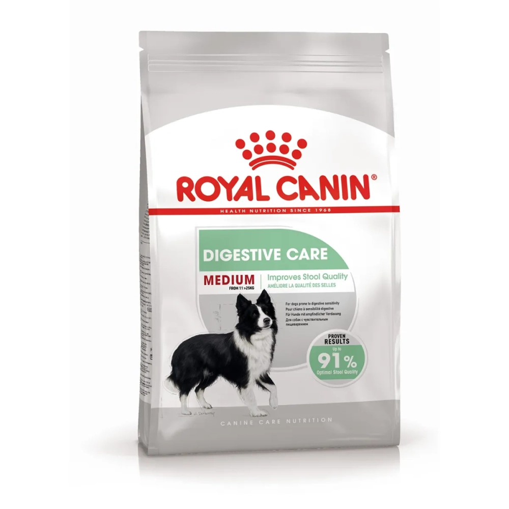Royal Canin Medium Digestive Care, сухой корм для собак средних пород с чувствительным пищеварением 12кг