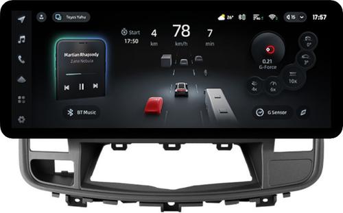 Магнитола для Nissan Teana J32 2008-2013 (ШГУ монохром) - Teyes CC4PRO монитор 12.3" 2K QLED + рамка 10, Android 13, Быстрейшая, Snapdragon 778G, ИИ, CarPlay, DSP, 4G SIM-слот