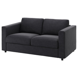 IKEA VIMLE  (ИКЕА ВИМЛЕ)  -  Чехол дивана 2-местного раскладного - Хилларед антрацит