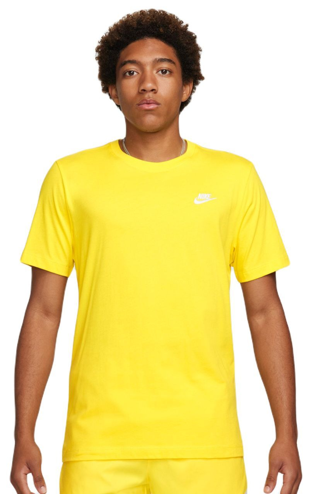 Мужская теннисная футболка Nike Sportswear Club T-Shirt - lightening