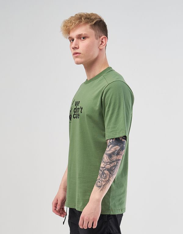 Футболка We Don’t Care Manneken Pis T-shirt Green - фото 3