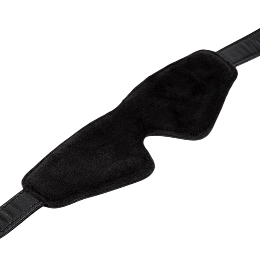Черная маска на глаза Fifty Shades of Grey Bound to You Faux Leather Blindfold