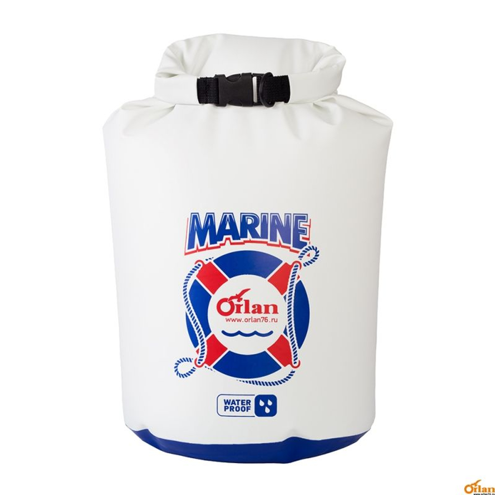 Гермомешок Marine 15л белый/темно-синий (10259411)