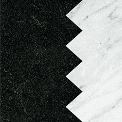 Керамогранит 41zero42 DANDY Comb Black_White 18,6x18,6   арт.4101201   (8,5мм.)