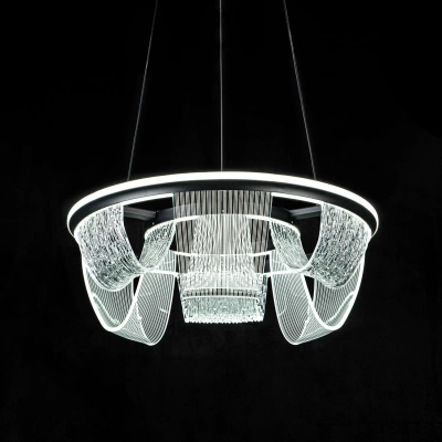 Подвесной cветильник LED4U L7706-460 BK