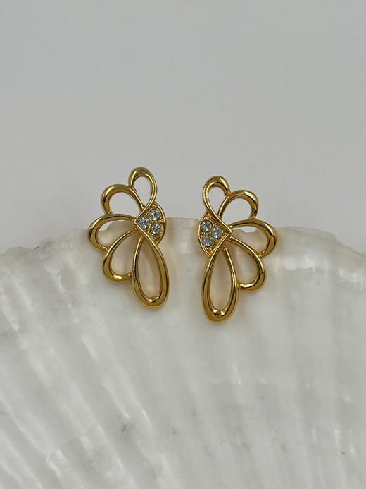 Серьги с кристаллами Avon