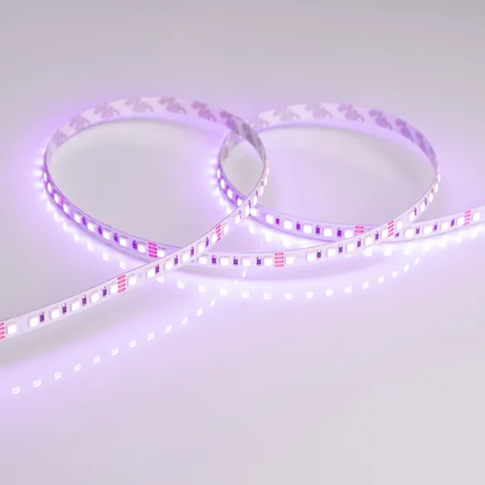 Светодиодная лента RT 2-5000 24V RGB 8mm (3838, 120 LED/m, LUX) (Arlight, 11 Вт/м, IP20) 026832