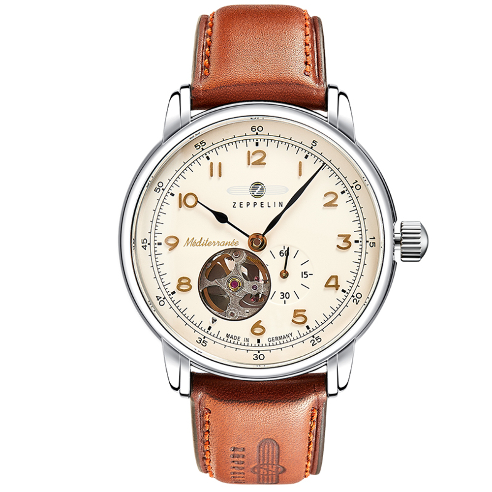 ZEPPELIN Automatic Mechanical Movement Men"s Watches Watch Mother of Pearl Color Watch Dial
