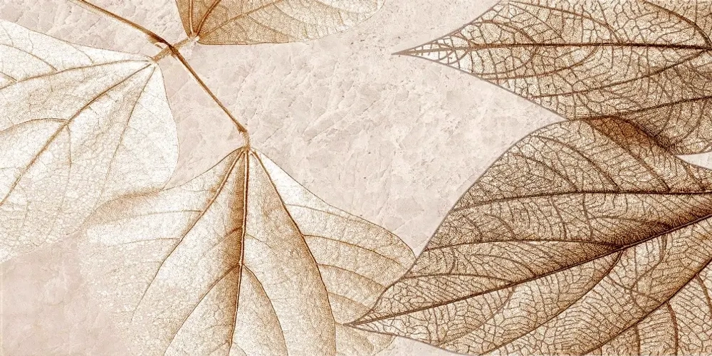 Декор настенный Тянь-Шань Ирида Листья 2 30x60 см (TP3688F2) 1.8 м2
