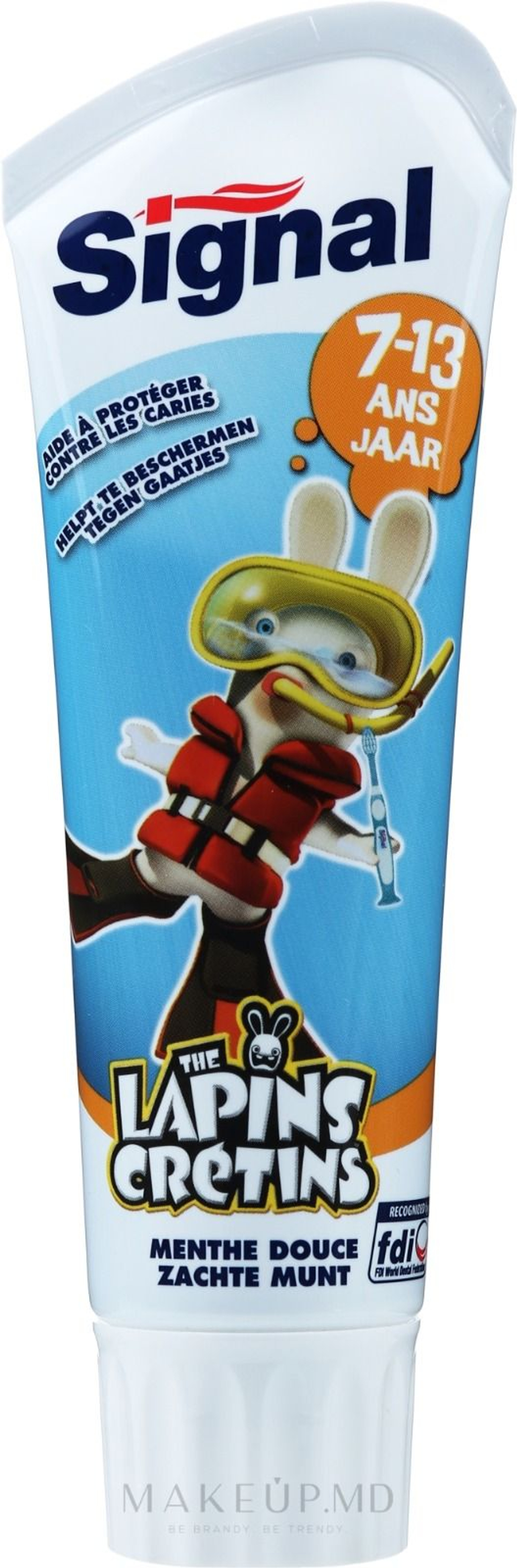 Детская зубная паста Signal Junior Soft Mint 75 мл (из Финляндии)