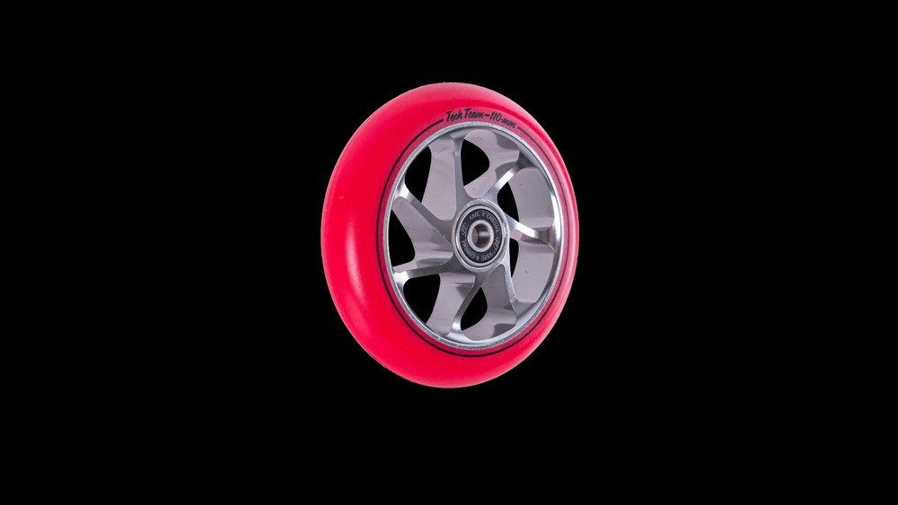 Колесо для самоката X-Treme 110*24мм 7W, красный