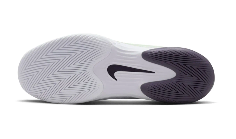 Теннисные кроссовки Nike Zoom Vapor 12 - white/dark raisin/volt tint