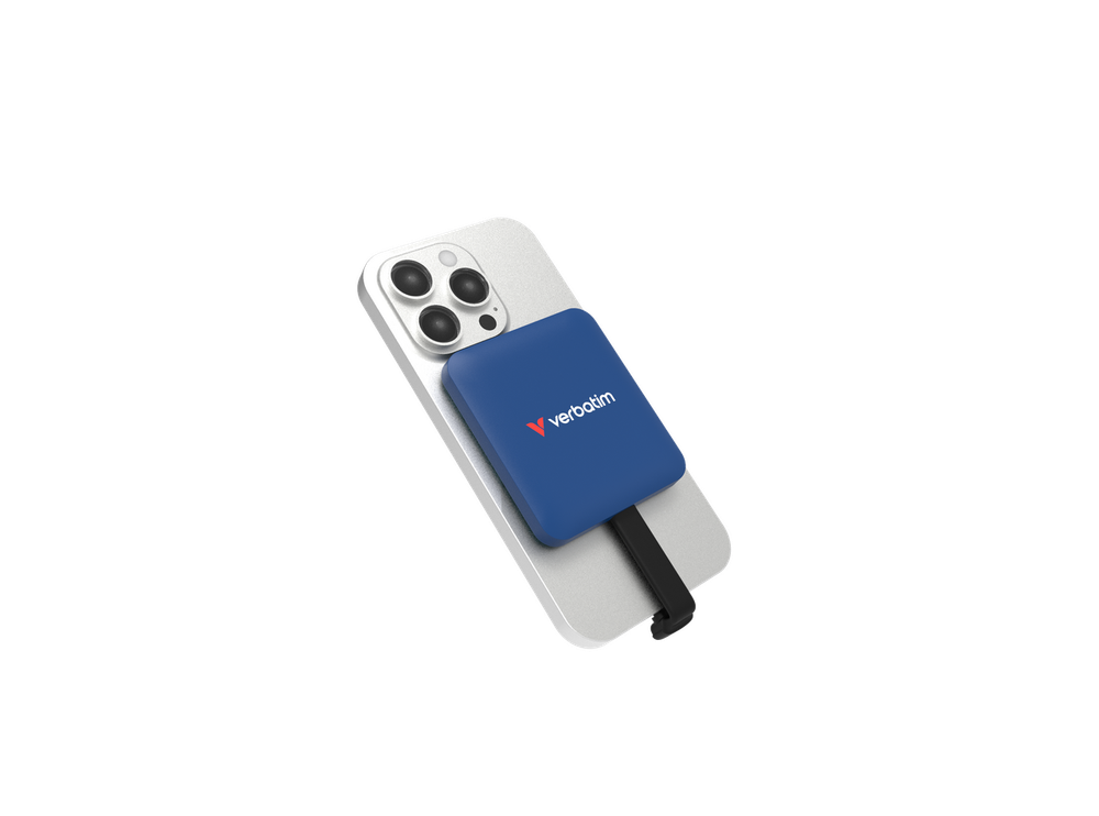 Внешний накопитель Verbatim SnapBack SSD, 1TB USB 3.2 Gen 2x2 R/W 2000/1800 МБ/с, синий