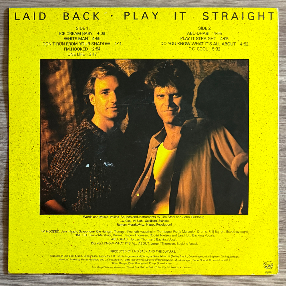 Виниловая пластинка Laid Back ‎– Play It Straight LP