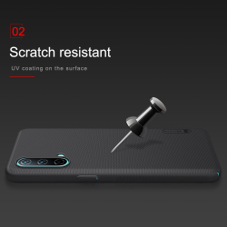 Тонкий жесткий чехол от Nillkin для смартфона OnePlus Nord CE 5G, серия Super Frosted Shield