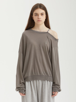 Женская Толстовка One-shoulder Oversized