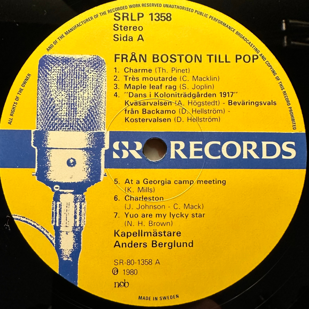 Frn Boston Till Pop (Швеция 1980г.)