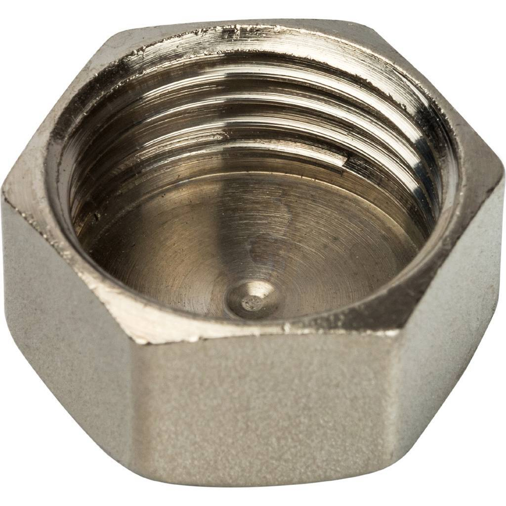 Заглушка ВР никелированная     1/2"