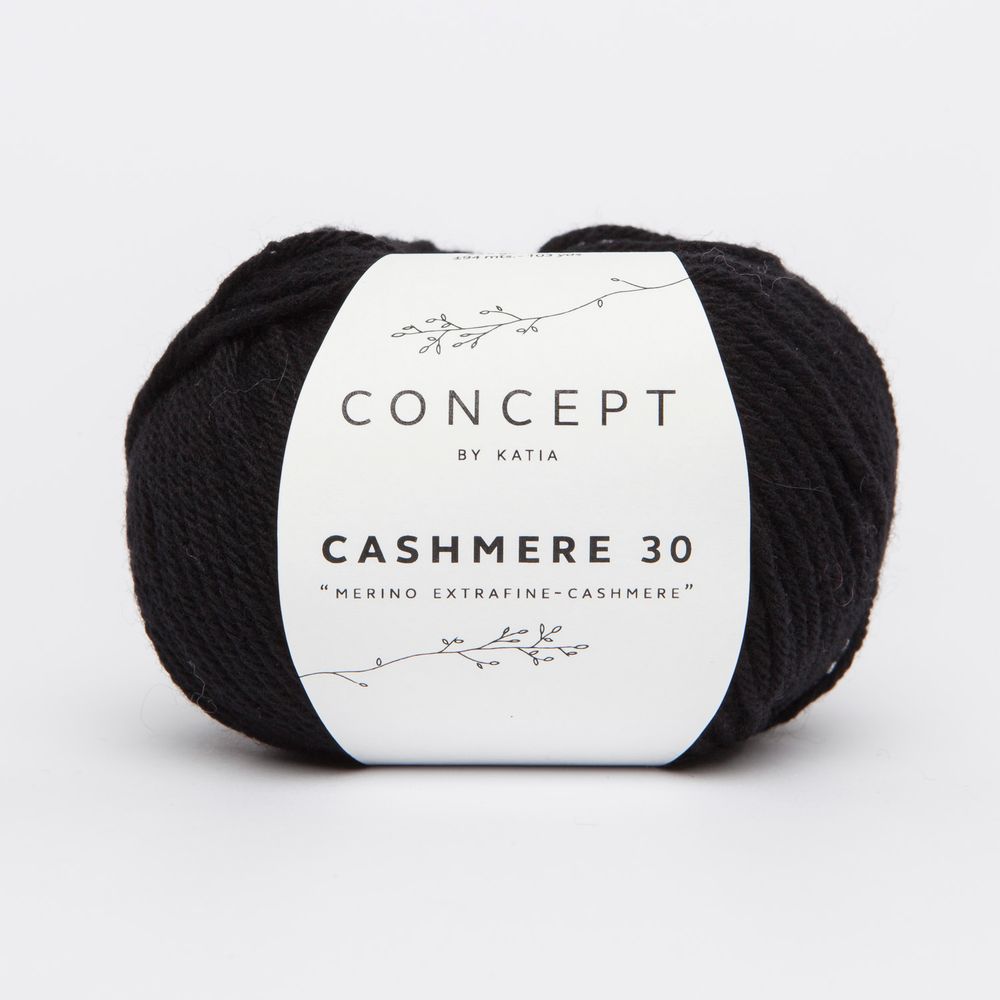 Пряжа Katia (Катя) Cashmere 30 / уп.20 мот. по 25 г, 94 м, 979.209