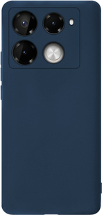 Мягкий Soft Touch чехол из силикона для INFINIX NOTE 40 PRO / 40 PRO PLUS с бархатной подкладкой