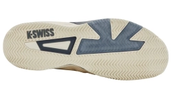 Мужские теннисные кроссовки K-Swiss K-Frame Speed Rublo Clay - egret/turbulence