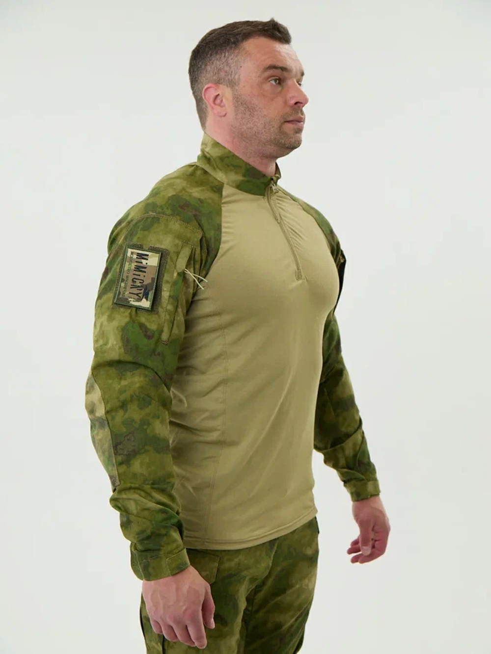 Рубашка тактическая боевая ТРОПИК ПРОФИ Кулмакс / рипстоп смесовый (PES65*COT35%), расцветка МУЛЬТИКАМ, мужская, MIMICRYA
