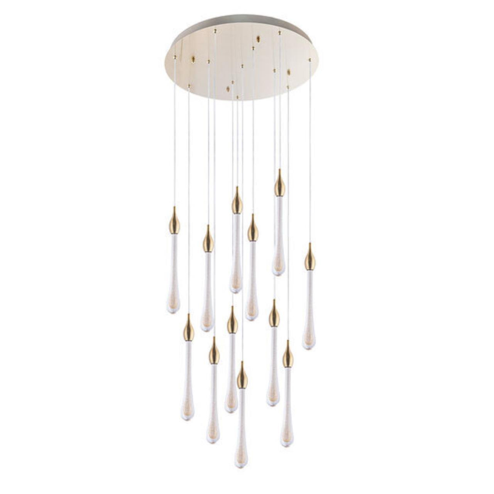Подвесной светодиодный светильник Arte Lamp RAINDROP A1803LM-36PB