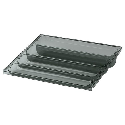 IKEA VISSLAÅN  (ИКЕА ВИССЛАОН)  -  Полка подвесная - серая 36х31 см