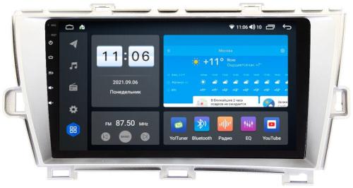 Магнитола для Toyota Prius 30 2009-2016 (левый руль) - AK581R9-MTK-LTE Android 10, SIM-слот