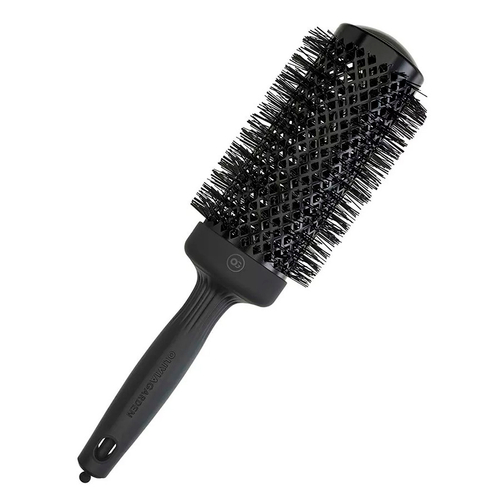 Керамический черный термобрашинг для укладки волос 55мм Olivia Garden Black Label Speed XL ID2128
