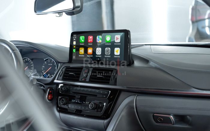 Магнитола для BMW 3-серия F30 2012-2016, 4-серия F36, F32 NBT - RDL-1213-L монитор 12.3" на Android 13, Быстрая, CarPlay, 4G SIM-слот