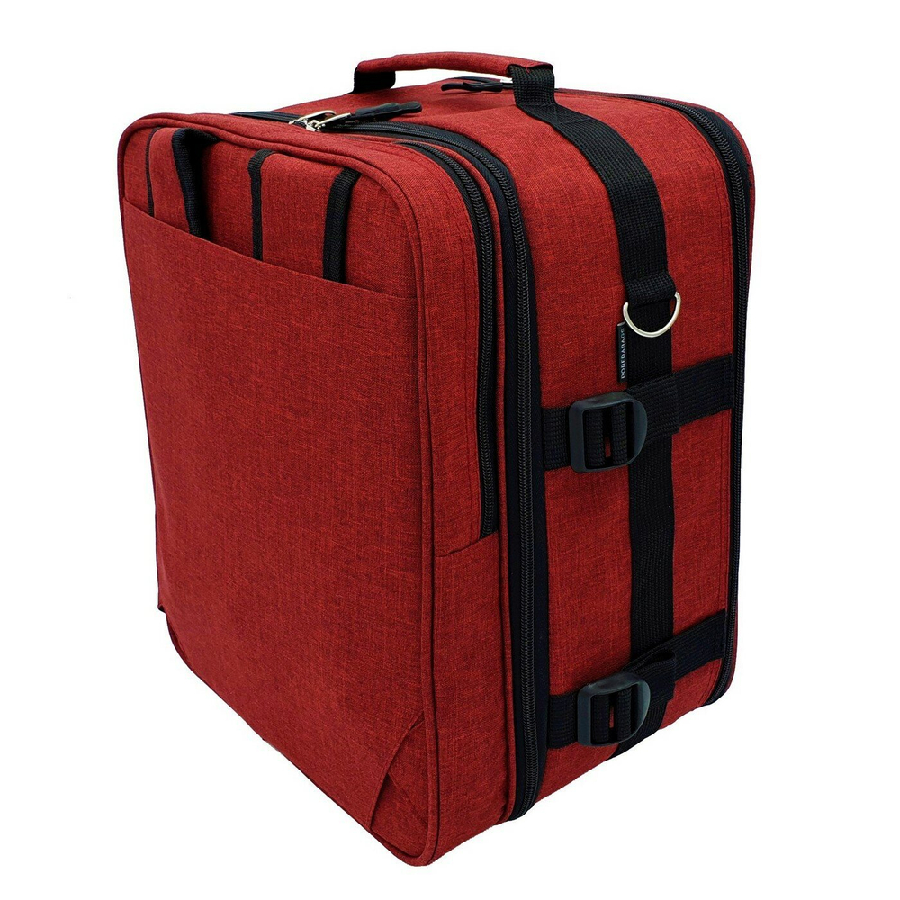 Сумка для ручной клади Рюкзак-трансформер Pobedabags Scarlet Base 36х30х27