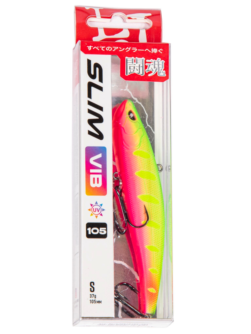 Воблер тонущий вертикальный LJ Pro Series SLIM VIB S 105.00/354