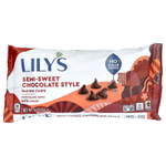 Lily's Sweets, чипсы для выпечки, полусладкие, с шоколадным вкусом, 255 г (9 унций)